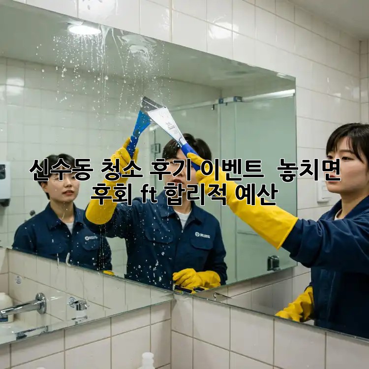 신수동 청소 후기 이벤트 🏡✨ 놓치면 후회! (ft. 합리적 예산)