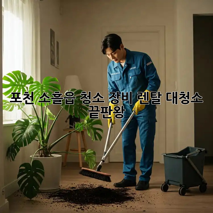 포천 소흘읍 청소 장비 렌탈: 대청소 끝판왕! ✨