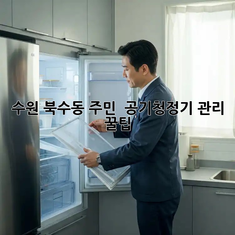 수원 북수동 주민必見! 💨 공기청정기 관리 꿀팁 💯