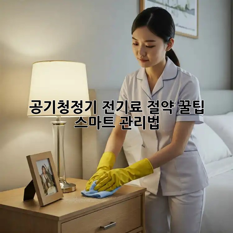 공기청정기 전기료 절약 꿀팁: 스마트 관리법 💡