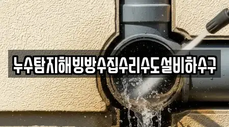 누수탐지해빙방수집수리수도설비하수구