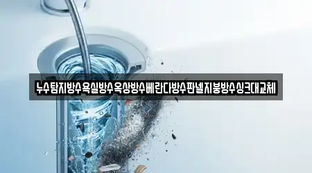 누수탐지방수욕실방수옥상방수베란다방수판넬지붕방수싱크대교체