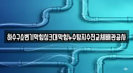 하수구소변기막힘싱크대막힘누수탐지수전교체배관공사