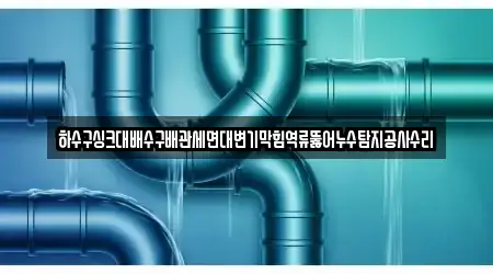 하수구싱크대배수구배관세면대변기막힘역류뚫어누수탐지공사수리