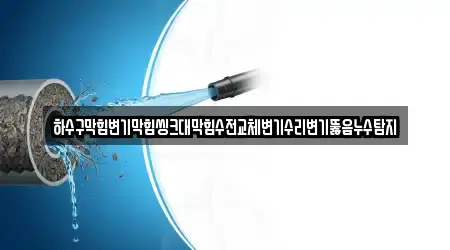 하수구막힘변기막힘씽크대막힘수전교체변기수리변기뚫음누수탐지