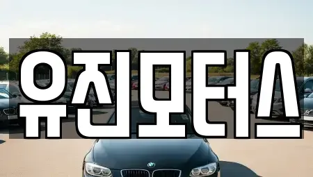 강원 동해시 단봉동 중고차 전문 유진모터스