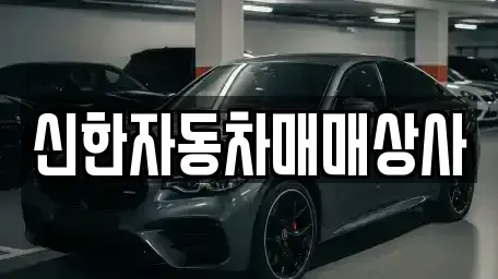 강원 동해시 동회동 중고차 전문 신한자동차매매상사
