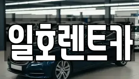 강원 속초시 중앙동 렌트카 전문 일호렌트카