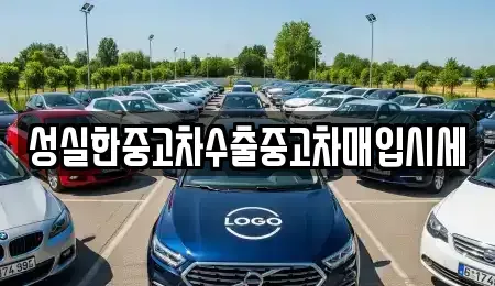강원 양구군 중고차매입 전문 성실한중고차수출중고차매입시세