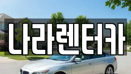 강원 원주시 단구동 렌트카 전문 나라렌터카