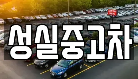 강원 태백시 통동 중고차매매 전문 성실중고차
