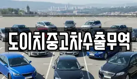 강원 평창군 봉평면 중고차매매 전문 도이치중고차수출무역