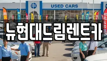 경기 광명시 노온사동 렌트카 전문 뉴현대드림렌트카