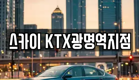 경기 광명시 하안동 장기렌트카 전문 스카이 KTX광명역지점