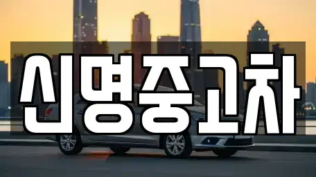 경기 광명시 하안동 중고차,렌트카,중고차매입,중고차매매,장기렌트카,단기렌트카