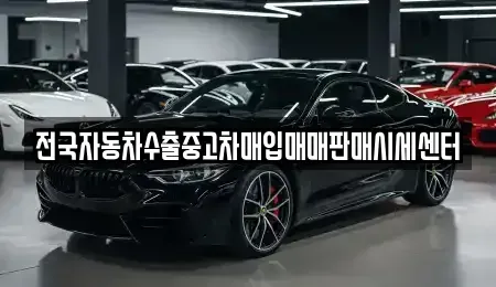 경기 광주시 송정동 중고차매입 전문 전국자동차수출중고차매입매매판매시세센터