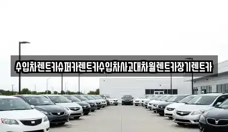 경기 성남시 분당구 구미동 장기렌트카 전문 수입차렌트카슈퍼카렌트카수입차사고대차월렌트카장기렌트카
