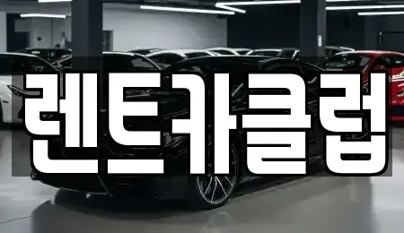 경기 수원시 권선구 호매실동 렌트카 전문 렌트카클럽