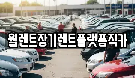 경기 안성시 미양면 장기렌트카 전문 월렌트장기렌트플랫폼직카