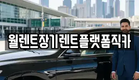 경기 안성시 원곡면 장기렌트카 전문 월렌트장기렌트플랫폼직카