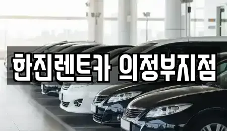 경기 양주시 고암동 렌트카 전문 한진렌트카 의정부지점