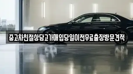 경기 양평군 용문면 중고차매입 전문 중고차친절상담고가매입당일이전무료출장방문견적