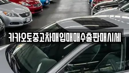 경기 양평군 용문면 중고차매입 전문 카카오토중고차매입매매수출판매시세