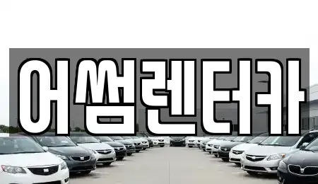 경기도 고양시 일산동구 설문동 렌트카 전문 어썸렌터카