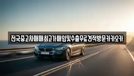 경기도 고양시 일산동구 설문동 중고차매입 전문 전국중고차매매최고가매입및수출무료견적방문카카오카