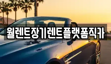 경기도 부천시 원미구 약대동 장기렌트카 전문 월렌트장기렌트플랫폼직카