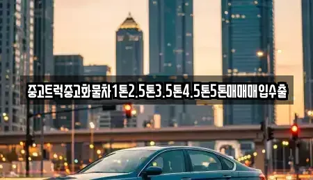 경기도 성남시 분당구 분당동 중고차 전문 중고트럭중고화물차1톤2.5톤3.5톤4.5톤5톤매매매입수출