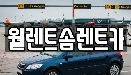 경기도 수원시 팔달구 매교동 렌트카 전문 월렌트솜렌트카