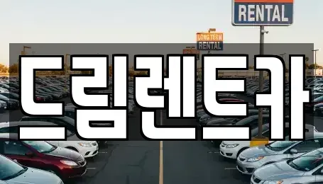 경기도 안산시 단원구 와동 렌트카 전문 드림렌트카