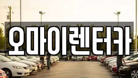 경기도 안산시 단원구 원시동 렌트카 전문 오마이렌터카