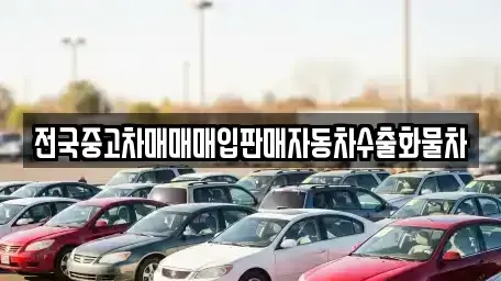 경기도 안성시 중리동 중고차 전문 전국중고차매매매입판매자동차수출화물차