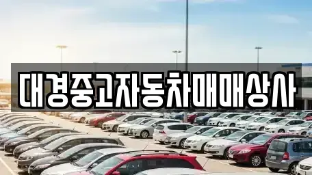 경기도 양평군 중고차 전문 대경중고자동차매매상사
