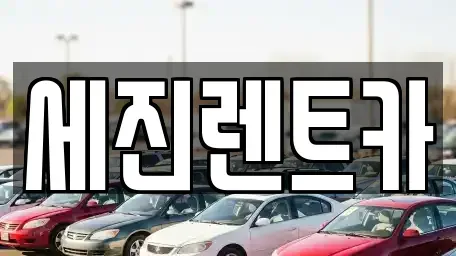 경기도 용인시 수지구 풍덕천동 렌트카 전문 세진렌트카