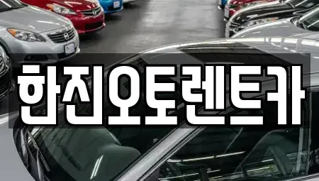 경기도 의왕시 왕곡동 렌트카 전문 한진오토렌트카