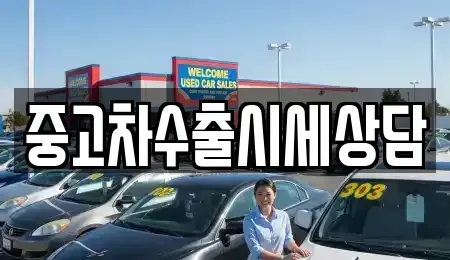 경기도 이천시 증일동 중고차매매 전문 중고차수출시세상담