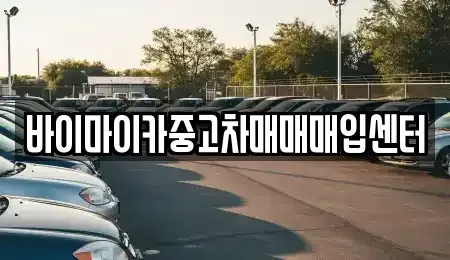 경기도 파주시 목동동 중고차매매 전문 바이마이카중고차매매매입센터