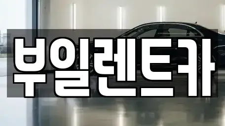 경기도 파주시 월롱면 렌트카 전문 부일렌트카