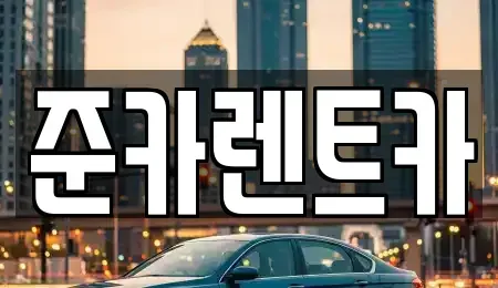 경기도 파주시 탄현면 렌트카 전문 준카렌트카