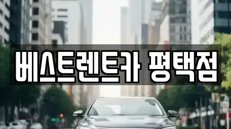 경기도 평택시 신대동 렌트카 전문 베스트렌트카 평택점