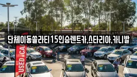 경기도 평택시 용이동 렌트카 전문 단체이동쏠라티15인승렌트카,스타리아,카니발