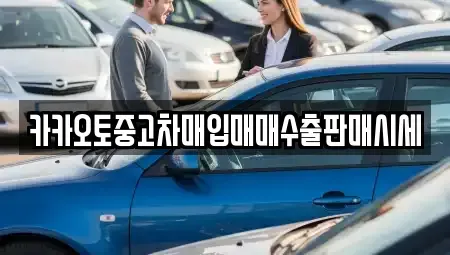 경기도 평택시 용이동 중고차매입 전문 카카오토중고차매입매매수출판매시세