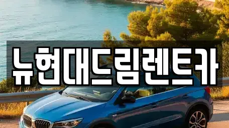 경기도 화성시 배양동 렌트카 전문 뉴현대드림렌트카