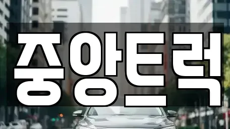 경기도 화성시 황계동 중고차매매 전문 중앙트럭