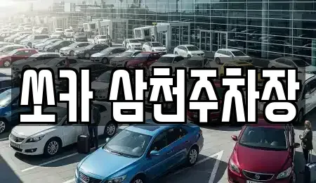 경남 밀양시 남포동 렌트카 전문 쏘카 삼천주차장