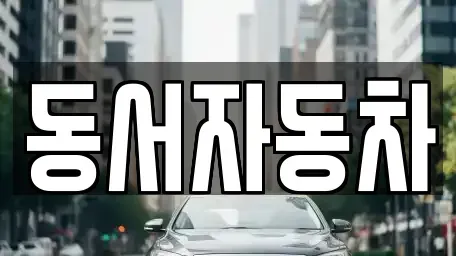 경남 사천시 사등동 중고차 전문 동서자동차