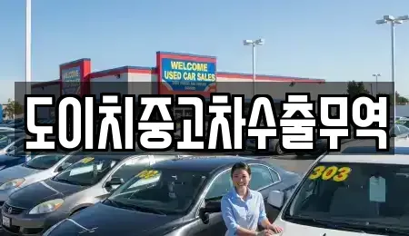 경남 산청군 생초면 중고차 전문 도이치중고차수출무역